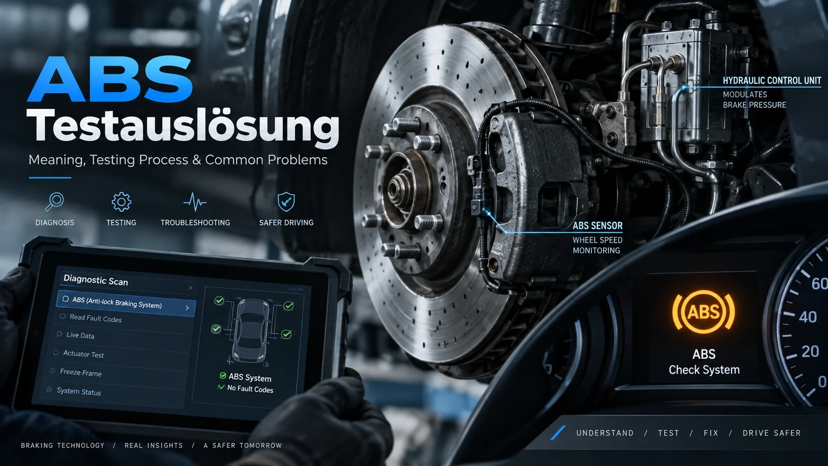 ABS Testauslösung Explained: What That Pulse in Your Brake Pedal Actually Means