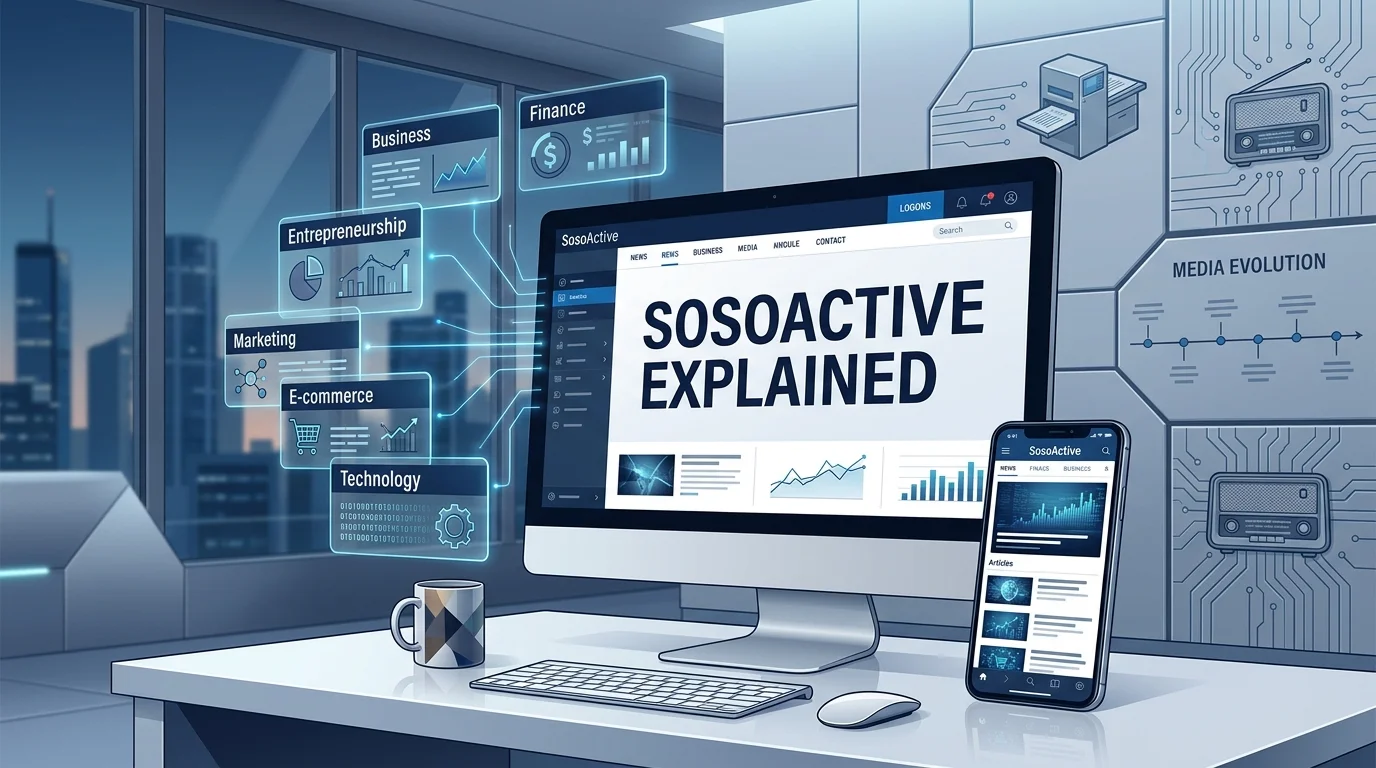 SosoActive digital media and publishing platform explained
